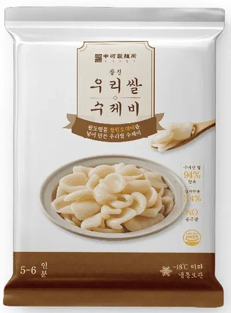 찰진 우리쌀 수제비